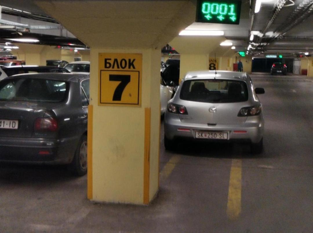 Calla 5 - Main Square, In The Shopping Center - Parking Slot With Security And Video * Üsküp